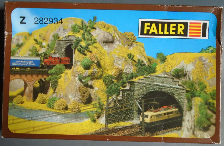 FALLER Z SCALE - TUNNEL PORTALS - BOXED