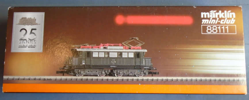 MARKLIN Z SCALE - DB E44 ELECTRIC LOCO, SERVICED, RUNS WELL - BOXED