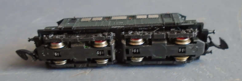 MARKLIN Z SCALE - DB E44 ELECTRIC LOCO, SERVICED, RUNS WELL - BOXED