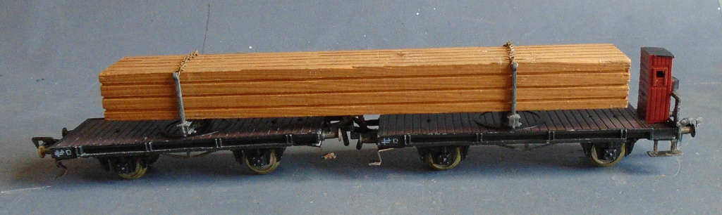 FLEISCHMANN HO SCALE - WOOD WAGON AS PER FOTO