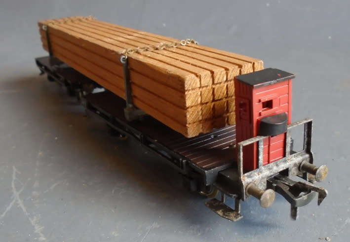 FLEISCHMANN HO SCALE - WOOD WAGON AS PER FOTO