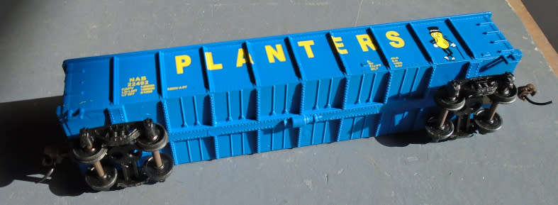 MANTUA HO SCALE - 40` PLANTERS PEANUTS GONDOLA, AS NEW BOXED