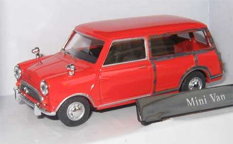 MINI VAN by CARARAMA in 1/43 SCALE (NEW BOXED)