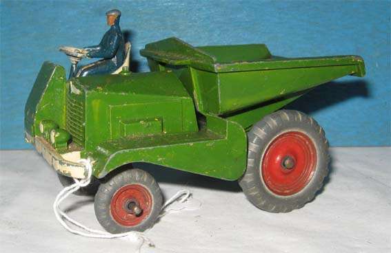 MUIR HILL DUMPER by DINKY SUPERTOYS, MADE IN ENGLAND, MECCANO LTD.