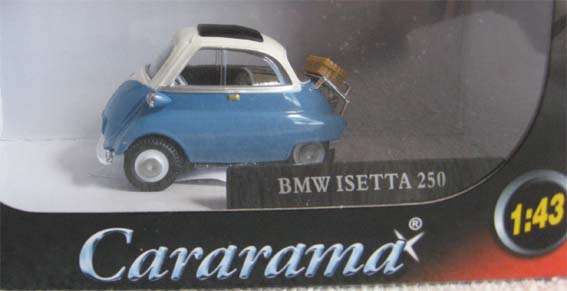 BMW ISETTA 250 by CARARAMA in 1/43 SCALE (NEW BOXED)