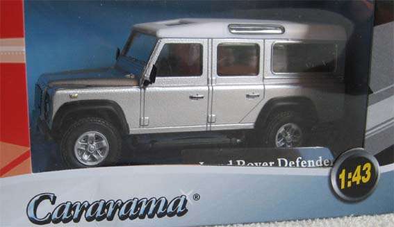 LAND ROVER DEFENDER by CARARAMA in 1/43 SCALE (NEW BOXED)