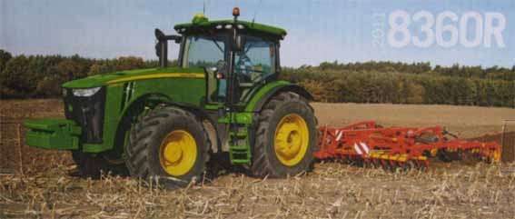 2011 JOHN DEERE 8360R TRACTOR by BRITAINS in 1/32 SCALE (NEW BOXED)