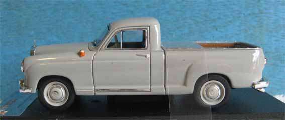 1956 MERCEDES BENZ 180D (W120) "BAKKIE" by IXO PREMIUM X in 1/43 SCALE (NEW BOXED)