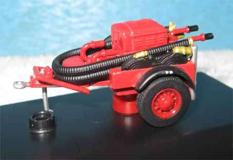 COVENTRY CLIMAX PUMP TRAILER by OXFORD in 1/76 SCALE (NEW BOXED)