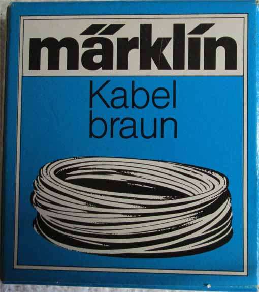 MARKLIN WIRE (MINT BOXED) - BROWN