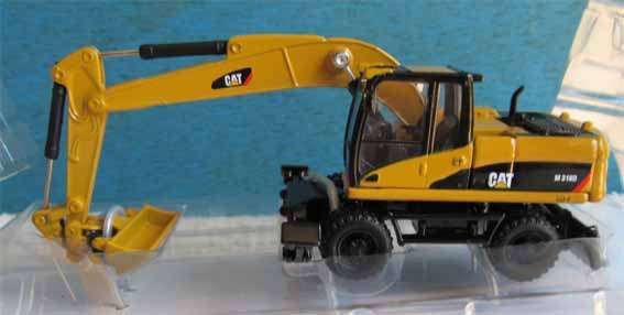 CAT M318D WHEEL EXCAVATOR by NORSCOTT in 1/87 RAILWAY SCALE (NEW BOXED)