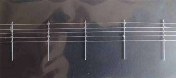 MSP - WIRE FENCE 230mm LONG in HO SCALE (MADE IN RSA)