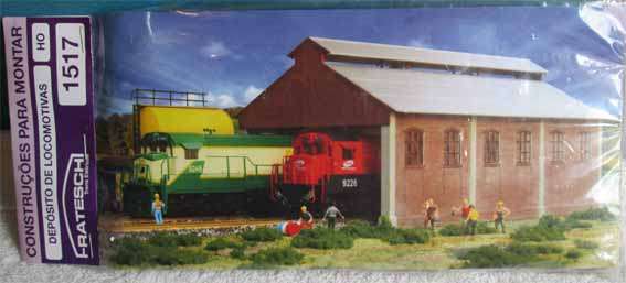 FRATESCHI - ENGINE SHED KIT (SAR LOOK ALIKE) in HO SCALE (NEW IN PKT)