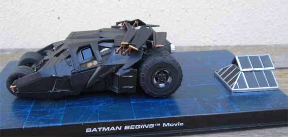 BATMAN BEGINS, MOVIE in 1/43 SCALE (NEW BOXED)