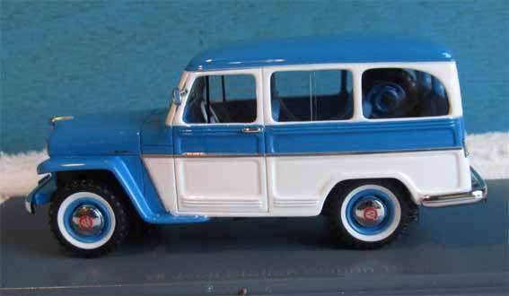 1954 WILLYS JEEP STATION WAGON by NEO in 1/43 SCALE (NEW BOXED)