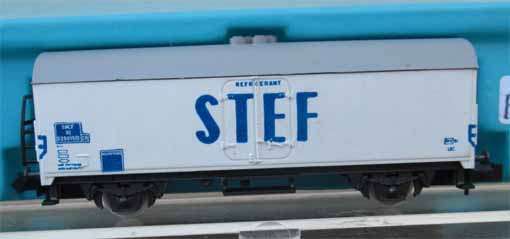 ATLAS N SCALE REFRIDGERATOR WAGON - STEF - GOOD CONDITION