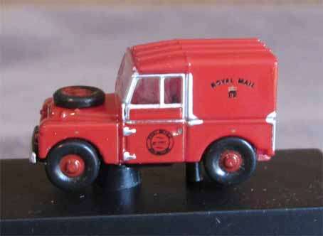 OXFORD N SCALE - LAND ROVER 88' ROYAL MAIL (NEW BOXED)