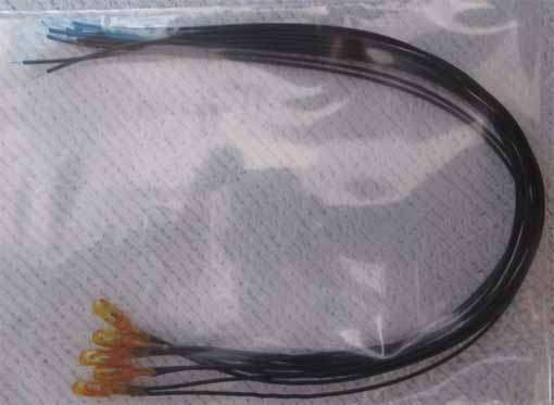 5 X ORANGE 12V RICE LIGHTS - NEW