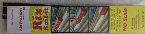 RIX HO SCALE RE-RAILER (NEW IN BAG)