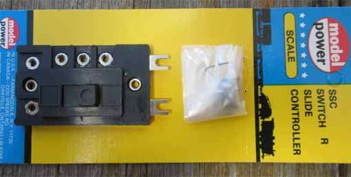 MODEL POWER - ALL SCALES - SWITCH SLIDE CONTROLLER FOR POINTS