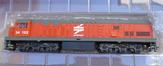 FRATESCHI HO SCALE - CLASS 34 SAR # 34.102 DIESEL LOCO (NEW BOXED)