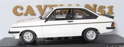 1976 FORD ESCORT II RS 2000 by MINICHAMPS in 1/43 SCALE (NEW BOXED)