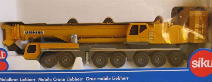 LIEBHERR MOBILE CRANE by SIKU in1/87 SCALE (NEW BOXED)