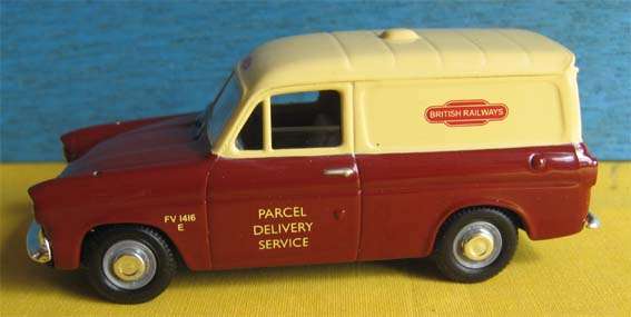 FORD ANGLIA VAN BRITISH RAILWAYS by VANGUARDS in 1/43 SCALE (NEW BOXED)
