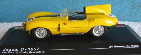 1957 JAGUAR D TYPE LE MANS in 1/43 SCALE (NEW BOXED)