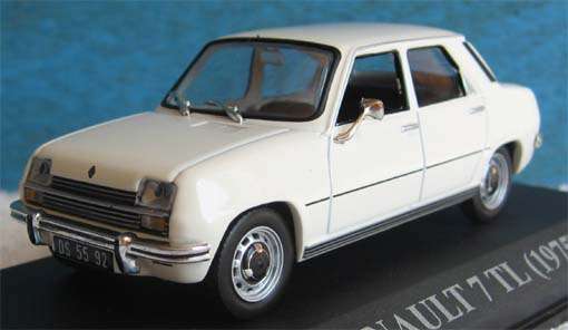 1975 RENAULT 7 TL in 1/43 SCALE (NEW BOXED)