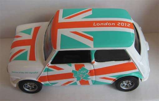 MINI "LONDON OLYMPICS 2012" by CORGI in 1/36 SCALE (NEW BOXED)