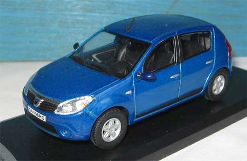 2008 DACIA (RENAULT) SANDERO by SOLIDO in 1/43 SCALE (NIB)