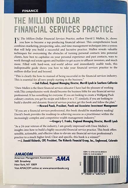 The Million-Dollar Financial Services Practice