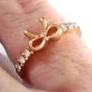 4 Fashion Rings - Infinity, Double Hearts, LOVE and Bow Ring