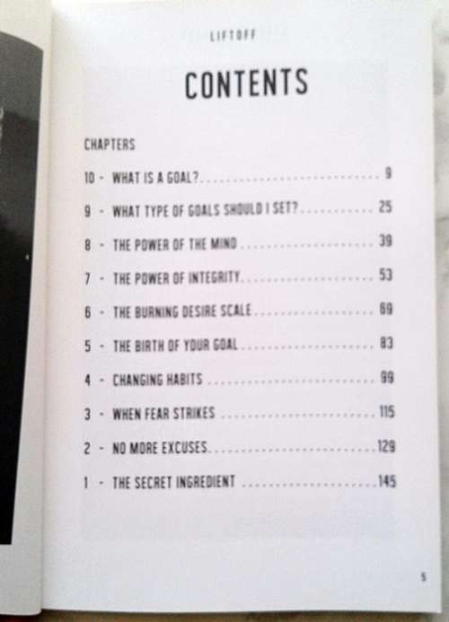 Liftoff: The Secret Keys to Launching your Goals