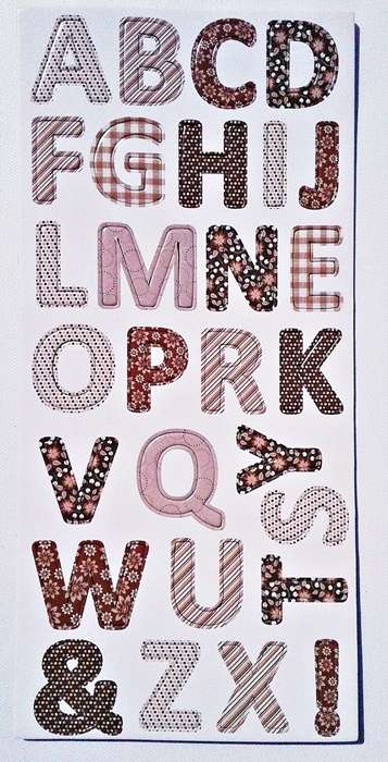 3D Alphabet Letters A-Z