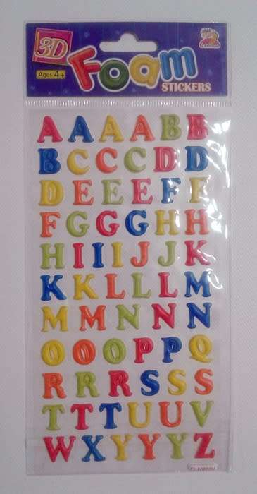 Scrapbooking Kit - Board, Paper, Stickers, Alphabet and Embellishments