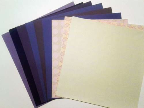 Scrapbooking Kit - Board, Paper, Stickers, Borders and Embellishments