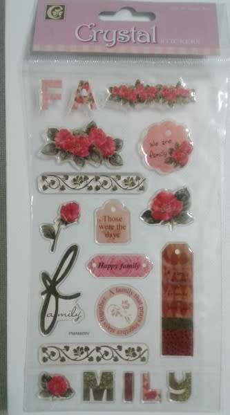 Scrapbooking Kit - Board, Paper, Stickers, Borders and Embellishments