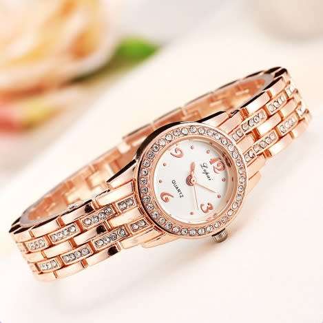 Rose Gold Plated Watch - Lupai Brand