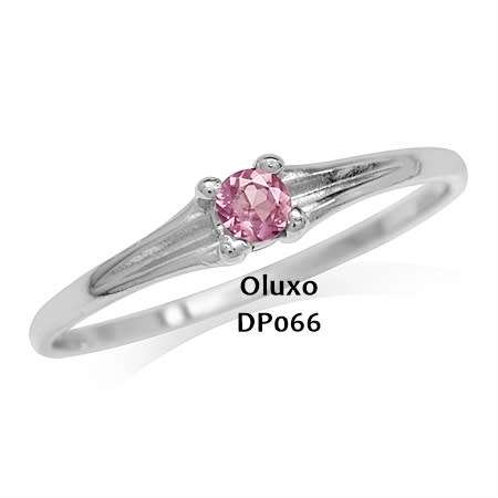 Genuine Pink Rhodolite set in Sterling Silver Ring