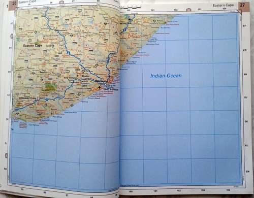 Southern and East Africa Road Atlas - Mapstudio