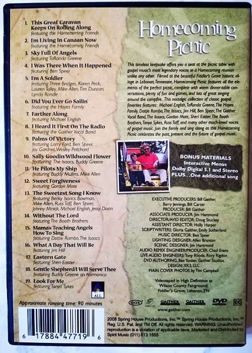 Gaither Homecoming Picnic