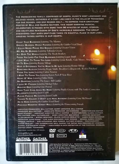 Gaithers Count Your Blessings DVD