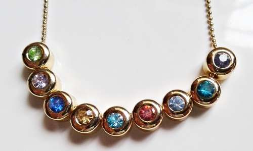 Austrian Crystal 18k Rose Gold Plated Necklace