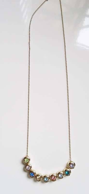 Austrian Crystal 18k Rose Gold Plated Necklace