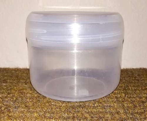 Clear Jar 125ml - (Pack of 4) - Screw On Lid