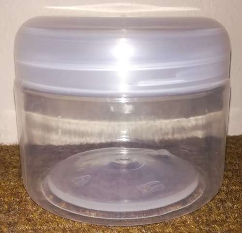 Clear Jar 250ml - (Pack of 4) - Screw On Lid