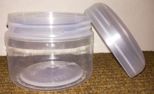 Clear Jar 250ml - (Pack of 4) - Screw On Lid