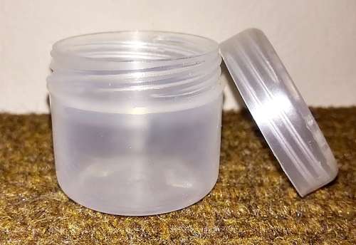 Clear Jar 50ml - (Pack of 4) - Screw On Lid